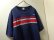 画像2: 80'S adidas BORDER PATTERN S/S SWEAT（アディダス ボーダー柄切替し仕様 半袖 スウェット）MADE IN CANADA（L）