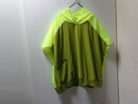 20'S NIKE WIDE ＋ SHORT LENGTH PULLOVER POLYESTER VEST WITH HOODED（ナイキ ワイド ＋ ショート丈仕様 フード付き ポリエステル ベスト）（L）