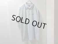 80'S NIKE MULTI BORDER PATTERN S/S POLO SHIRTS（ナイキ マルチボーダー柄 半袖 ポロシャツ）紺タグ（XL）