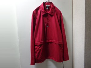 画像1: 90'S OLD XLARGE PULLOVER L/S COTTON SHIRTS JACKET（USA製 オールド エクストララージ 被り仕様 長袖 コットン シャツ ジャケット）NON WASH（M）