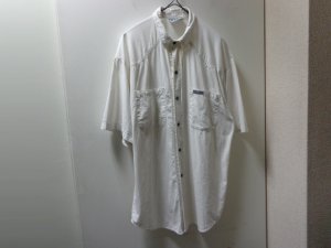 画像1: 80'S JIMMY'Z STRIPE PATTERNE S/S COTTON SHIRTS（ジミーズ ストライプ柄 半袖 コットン シャツ）MADE IN USA（S）