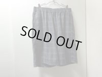 OUR LEGACY CHECK PATTERN DRAPE SHORTS（アワーレガシー チェック柄 ドレープショーツ）NON WASH（48）