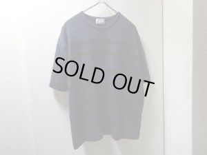 画像1: Acne Studios BORDER PATTERN S/S POLYPROPYLENE KNIT CUT & SEWN（アクネ ストゥディオズ ボーダー柄 + リブ編み仕様 半袖 ポリピロピレン ニット カットソー）2017年製造（M）