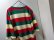 画像9: 90'S RALPH LAUREN BIG POLO MULTI BORDER PATTREN KANOKO T-SHIRTS WITH POCKET（ラルフローレン ビッグポロ ポケット付き マルチボーダー柄 鹿の子 Tシャツ）裾ロゴ刺繍入り（L）