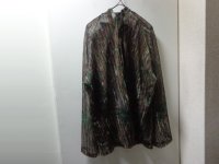 80'S REAL TREE CAMOUFLAGE PATTERN ZIP UP NYLON MESH PARKA（リアルツリーカモ柄 ジップアップ仕様 ナイロン メッシュ パーカー）MADE IN USA（L）