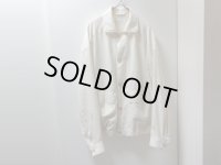 19'S LEMAIRE OVER SIZE SILK × POLYAMIDE JACKET（2019年製造 ルメール オーバーサイズ仕様 シルク × ポリアミド混紡 ジャケット）MADE IN PORTUGAL（50）