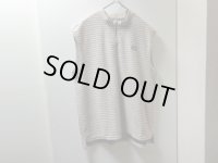 90'S REI JACQUARD BORDER PATTREN PULLOVER CYCLING VEST（アールイーアイ ジャガード織りボーダー柄 被り仕様 サイクリング ベスト）MADE IN USA（L）
