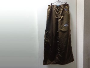 画像1: 90'S CY.BORG HAKAMA WIDE NYLON PANTS（USA製 CY.ボーグ 袴型 ワイド仕様 ナイロン パンツ）DEAD STOCK（実寸W32 × L28.5）