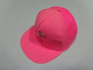 画像1: 80'S PINK PANTHER 6 PANEL COTTON × POLYESTER SNAP-BACK（ピンクパンサー 6パネル仕様 コットン × ポリエステル混紡 スナップバック）MADE IN USA