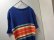 画像8: 90'S RALPH LAUREN MULTI BORDER PATTERN S/S WAFFLE THERMAL（ラルフローレン マルチボーダー柄 半袖 ワッフル サーマル）MADE IN USA（XL）