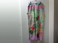 00'S Dickies SILK SCREEN + TIE DYE COTTON PAINTER PANTS WITH HAND PAINT（ディッキーズ シルクスクリーン プリント + タイダイ染め仕様 コットン ペインター パンツ）（実寸W33 × L30）