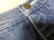 画像3: 00〜90'S LONDON TAXI SWITCHING PATTERN WIDE + HAKAMA INDIGO DENIM SHORTS（ロンドンタクシー 切替し仕様 ワイド + 袴型  インディゴデニム ショーツ）フリンジ装飾付き（実寸W36）
