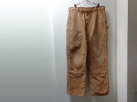 00'S Carhartt DOUBLE KNEE DUCK PAINTER PANTS（カーハート ダブルニー仕様 ダック素材 ペインターパンツ）MADE IN USA（実寸W34 × L31）
