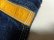 画像7: 90'S WU-TANG CLAN WU WEAR BAGGY INDIGO DENIM CROPPED PANTS（ウータンクラン ウーウェア 土管型 バギー仕様 インディゴデニム クロップドパンツ）龍刺繍入り（実寸W36 × L14）