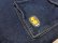 画像12: 90'S WU-TANG CLAN WU WEAR BAGGY INDIGO DENIM CROPPED PANTS（ウータンクラン ウーウェア 土管型 バギー仕様 インディゴデニム クロップドパンツ）龍刺繍入り（実寸W36 × L14）