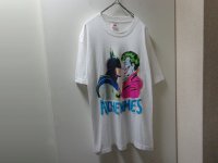 80'S BATMAN & JORKER ARCH ENEMIES T-SHIRTS（バットマン & ジョーカー アーチ エネミーズ Tシャツ）MADE IN USA（L）
