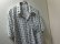 画像2: 60'S ARROW KOMON PATTERNE OPEN COLLAR S/S COTTON SHIRTS（アロー 小紋柄 + 開襟仕様 半袖 コットン シャツ）MADE IN USA（L）
