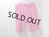 90〜00'S OLD STUSSY POLYESTER × COTTON WORK SHORTS(オールド ステューシー ポリエステル × コットン混紡 ワークショーツ）MADE IN USA（実寸W35）