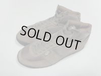 80'S HI-TEC MID CUT SUEDE × NYLON SNEAKER（ハイテック ミッドカット仕様 スウェード × ナイロン切替し仕様 スニーカー）DEAD STOCK(US11)