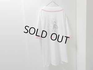 画像1: 90'S LIFE S/S COTTON B-B SHIRTS（雑誌 ライフ 半袖 コットン ベースボール シャツ）MADE IN CANADA（XL）