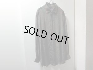 画像1: 00'S RALPH LAUREN PURPLE LABEL PAISLEY PATTERN L/S SILK SHIRTS（ラルフローレン パープルレーベル ペイズリー柄 長袖 シルク シャツ）MADE IN ITALY（XL）