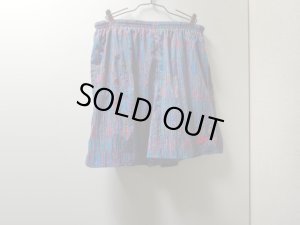 画像1: 90'S NIKE REPEATING PATTERNE NYLON EASY SHORTS（ナイキ 総柄仕様 ナイロン イージー ショーツ）（L）