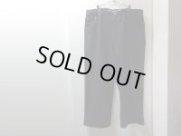 90'S Levis silverTab BAGGY MEGA WIDE FIT BLACK DENIM PANTS（リーバイス シルバータブ バギー メガワイド仕様 黒デニム パンツ）土管型（実寸W42 × L30）