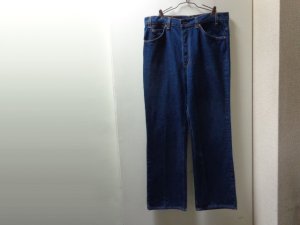 画像1: 80'S Levis 517 BOOTS CUT INDIGO DENIM PANTS（リーバイス 517 ブーツカット インディゴ デニム パンツ）MADE IN USA（実寸W36 × L30）