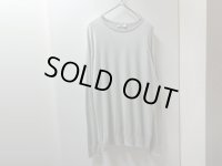00'S JOHN SMEDLEY CREW NECK HI-GAUGE COTTON KNIT SWEATER（ENGLAND製 ジョンスメドレー クルーネック + ハイゲージ仕様 コットン ニット セーター）NON WASH（XL）