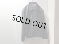 00'S BANANA REPUBLIC LEATHER SPORTS JACKET（バナナリパブリック 本革 スポーツジャケット）黒（XL）