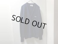 80'S JC PENNY FOX HI-GAUGE ACRYIC KNIT CARDIGAN（JC ペニー フォックス ハイゲージ仕様 アクリルニットカーディガン）MADE IN USA（L）