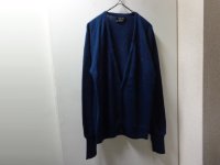 80'S OLD Christian Dior HI-GAUGE ACRYIC KNIT CARDIGAN（オールド クリスチャンディオール ハイゲージ仕様 アクリルニット カーディガン）MADE IN USA（XL）