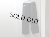 00'S JNCO BLACK DENIM BAGGY PANTS（ジンコ 黒デニム バギー仕様 パンツ）NON WASH（実寸W31 × L27）