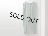 76'S U.S. ARMY COTTON SATEEN BAKER PANTS（1976年製 U.S. アーミー コットンサテン ベイカーパンツ）OG-107（実寸W36 × L29.5）