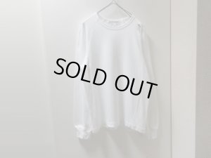 画像1: COMME des GARCON L/S HEAVEY COTTON CUT & SEWN（コム デ ギャルソン くり抜き仕様 長袖 ヘヴィーコットン カットソー）MADE IN FRANCE（M）　