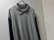 画像2: ISSEY MIYAKE BICOLOR HI-GAUGE WOOL KNIT L/S POLO SHIRTS（イッセイミヤケ バイカラー切替し仕様 ハイゲージウール ニット 長袖 ポロシャツ）MADE IN JAPAN（3）