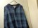画像2: 90'S L.L.Bean CHECK PATTERN L/S HENLEY-NECK JACQUARD CUT&SEWN（L.L.ビーン チェック柄 長袖 ヘンリーネック仕様 ジャガード織り カットソー）MADE IN USA（M）