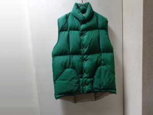 画像1: 70'S SIERRA DESIGNS NYLON DOWN VEST(シェラデザイン ナイロン ダウンベスト)7本木タグ（M）