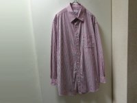 90'S BROOKS BROTHERS STRIPE PATTERN L/S COTTON SHIRTS（ブルックスブラザーズ ストライプ柄 長袖 コットン シャツ）MADE IN USA（17-32/33）