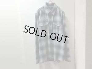 画像1: 00'S PENDLETON OMBRER CHECK PATTERN L/S WOOL SHIRTS（ペンドルトン オンブレチェック柄 長袖 ウール シャツ）USA COMPONENTS (L)