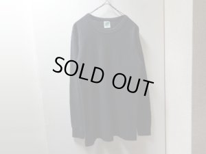 画像1: 90'S Green Hillss L/S BLACK WAFFLE THERMAL（USA製 グリーンヒルズ 長袖 黒 ワッフル素材 サーマル）NON WASH（XL）