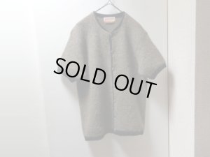 画像1: 60'S Jantzen S/S MOHAIR KNIT CARDIGAN（ジャンセン 半袖仕様 毛足長め モヘア ニット カーディガン）MADE IN USA（M）