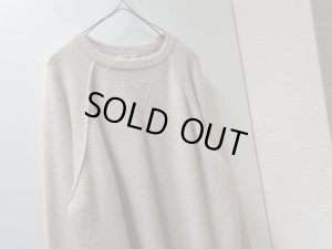 画像2: 90'S Carroll & C0. CREW-NECK HI GAUGE CASHMERE KNIT SWEATER（キャロル & カンパニー. クルーネック仕様 ハイゲージ カシミア ニット セーター）MADE IN SCOTLAND（L）