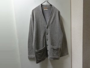 画像1: 50〜60'S McGREGOR WOOL × ORLON KNIT CARDIGAN WITH POCKET（マクレガー ぱちポケット付き ウール × オーロン混紡 ニット カーディガン）MADE IN USA(40)
