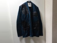 80'S bob allen SHOOTING WOOL × ACRYLIC KNIT CARDIGAN（ボブアレン シューティング仕様 ウール × アクリル混紡 ニット カーディガン）ロケット型TALONジップ付き（42）