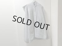 90'S YARI ZIP UP WOOL × ACRYLIC? KNIT PARKA（ヤリ ジップアップ仕様 ウール ニット パーカー）MADE IN ECUADOR（L）