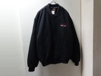 90'S Verizon MELTON STADIUM JACKET（ベライゾン 刺繍ロゴ入り メルトン スタジアム ジャケット）MADE IN CANADA（M）　