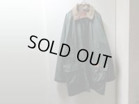 80'S Woolrich COATING COTTON × NYLON HALF COAT WITH WOOL LINER（ウールリッチ ウール混紡裏地付き コーティング加工 コットン × ナイロン混紡 ハーフ丈仕様 コート）MADE IN USA（L）