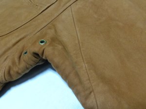 画像6: 80'S L．L．Bean NUBUCK LEATHER HUNTING JACKET WITH THINSULATE LINER（L．L．ビーン シンサレート中綿仕様 ヌバック 本革 ハンティング ジャケット）MADE IN USA（M）