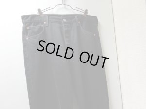画像2: 00'S Levi's 501 BLACK DENIM PANTS（リーバイス 501 黒デニム パンツ）MADE IN USA（実寸W36 × L30）